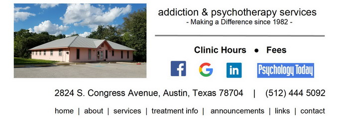 Methadone and Buprenorphine (Suboxone) clinic in Austin, Texas